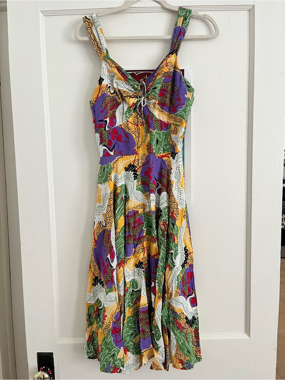 Trashy Diva Tropical Crane Dress